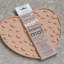 Dexypaws: Enrichment Lick Mat: Blush Pink Heart - Plat en silicone rainuré pour chien