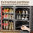 Sreyas Shoe Storage Organizer with Clear Door,36 pairs