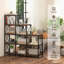130cm H x 115cm W Metal Step Bookcase