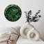 Horloge Malachite avec chiffres dorés