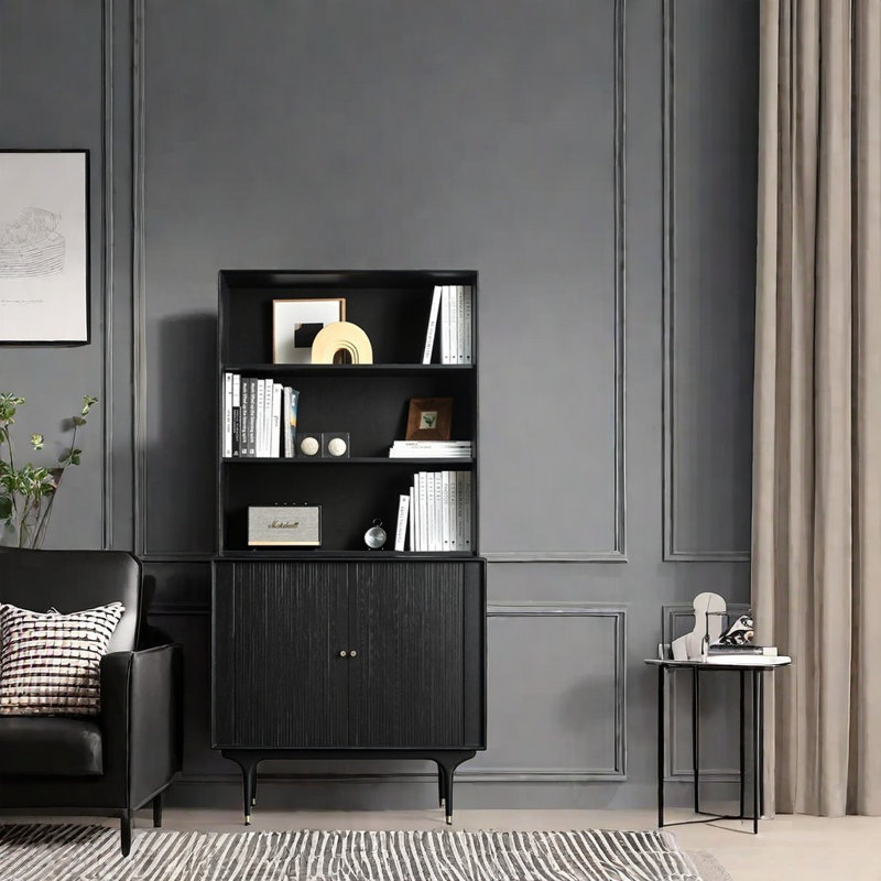 Armoire d'appoint moderne et luxueuse de style nordique