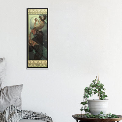 " The Moon And The Stars: Pole Star, 1902 " by Alphonse Mucha Painting Print