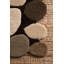 Tapis brun foncé en laine tissé à plat à la main Alpert-24122905