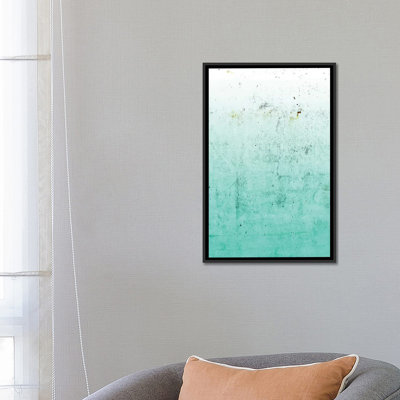 «Sea Concrete» par Emanuela Carratoni, reproduction d'art graphique sur toile tendue