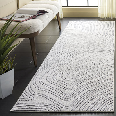 Tapis abstrait lavable à la machine 665 Versaillies