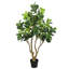 Arbre de banian artificiel en soie pour une utilisation intérieure et extérieure, ajoutant un aspect naturel à la décoration de la maison et du bureau