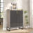 29.52" Shoe Cabinet With Doors-1577664051
