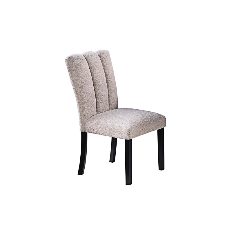 Chaise d'appoint rembourrée (ensemble de 2)