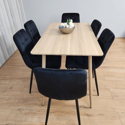 Mikolas 6 - Person Dining Set