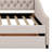 Upholstered Daybed With Two Drawers And Wood Slat Support-162210811-162210790