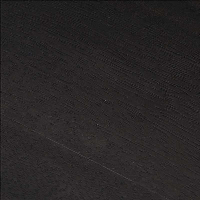 Arc Solid Wood Dining Bench, Black