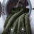 Hand-Knit Chenille Chunky Throw Blanket-136950929