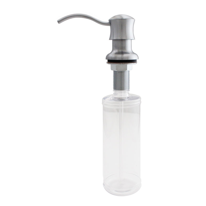 Premium Style Soap and Lotion Dispenser, Stainless Steel