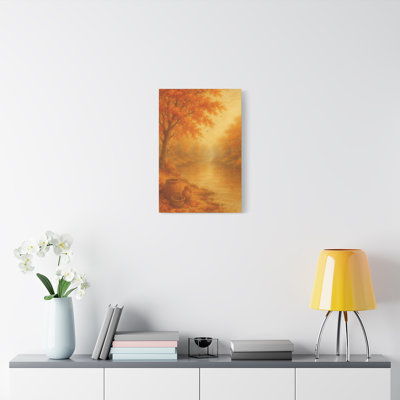 Aaroon Single Picture Frame Print on Canvas