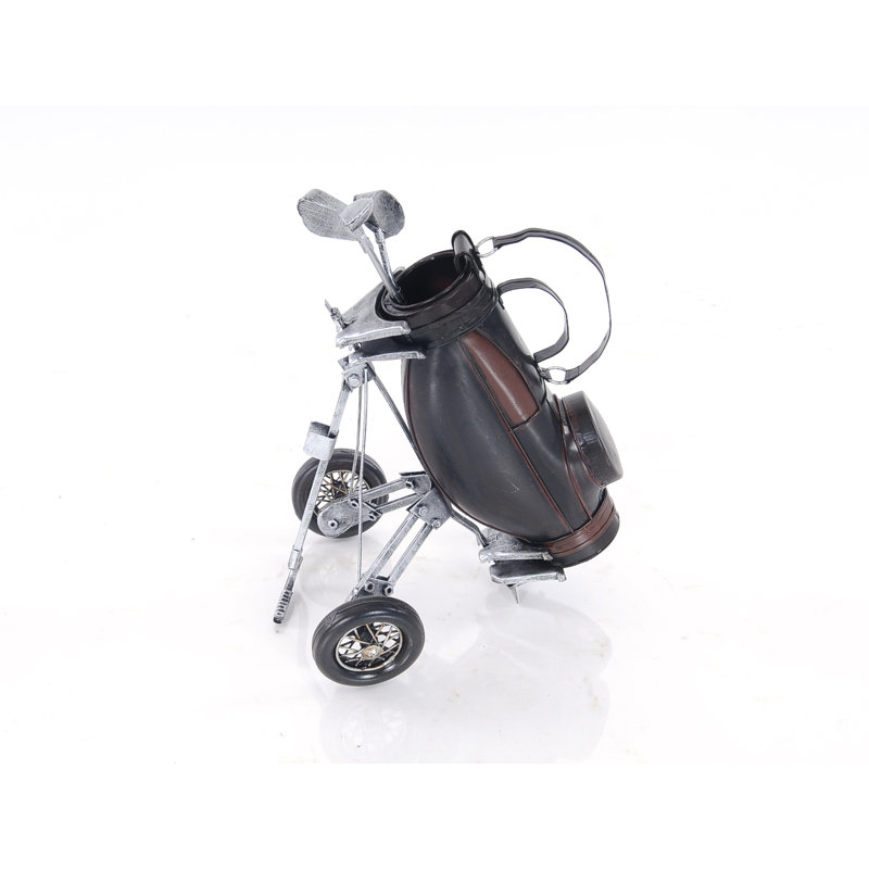 6.5" X 8" X 10" Black Golf Bag