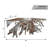 Lily's Living Live Edge Console Table Teak Root-1165152392