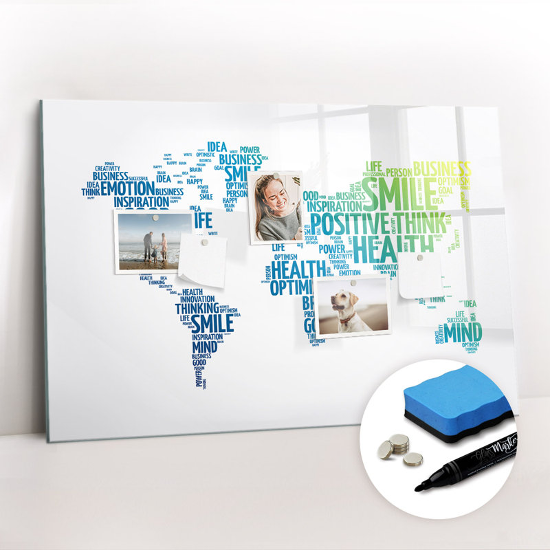Magnetic Glass Dry Erase Board