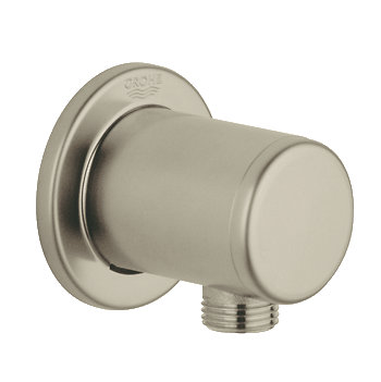 Relexa® Plus Wall Union, Nickel brossé Infinity