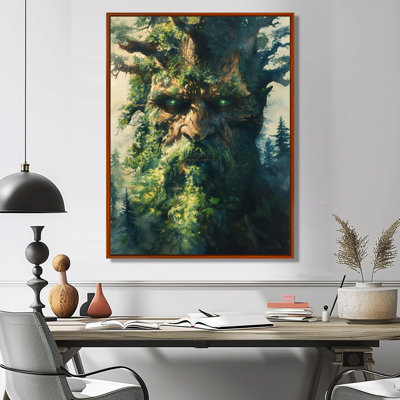 «Green Forest Titan Giants I», reproduction d'art mural