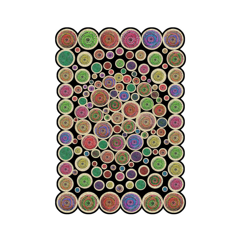 Stylish Hall Carpet Runner, 2.6 x 6.6 Feet | 100% Polyester, 650 g/m², 0.3 in Pile Height | Antibacterial & Non-Slip PVC Dot Underside | Machine Washable, Durable 3D Digital Print | Perfect for Home Décor