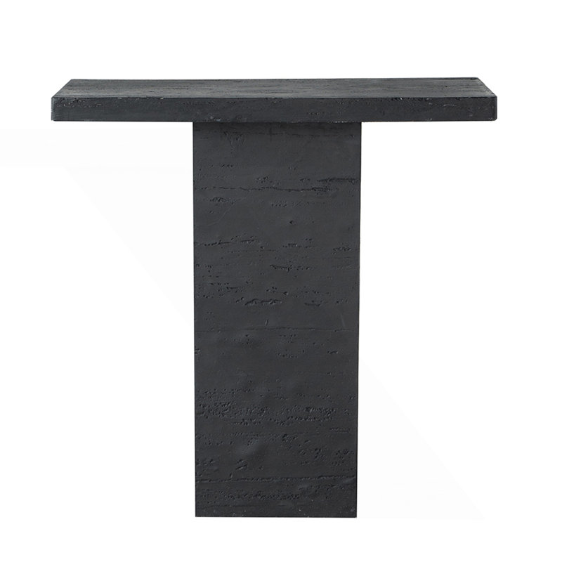 Rectangular Coffee Table With Pedestal Base