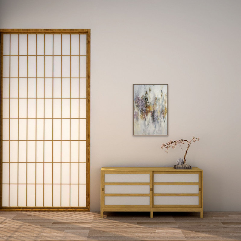Thoughtful Depths 4 Framed Print Canvas