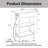 Flip Top Nightstand With Charging Station, Side Table With USB Ports And Outlets For Small Spaces-284742922