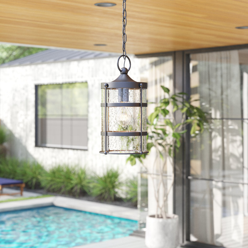 Luminaire suspendu d'extérieur 1 lumière Eanore