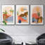 «Paper Scene I», reproduction sur toile 3 pièces-91886930-91886924