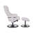 Upholstered Swivel Recliner With Ottoman - 360° Swivel