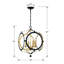Lustree 4 lumières façon bougie Annabel-1797640182
