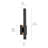 22.25" Black LED Outdoor Wall Light-589848775