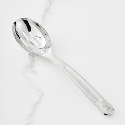 10.5-Inch Stainless Steel Slotted Serve Spoon