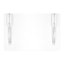 Table pliante murale 23,6 po
