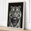 Tiger's Gaze Modern - Wrapped Canvas-314546827-314546829