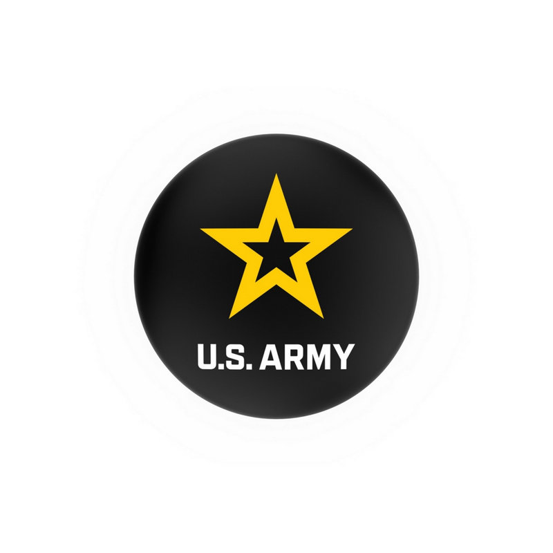US Armed Forces 25" Swivel Bar Stool, Army