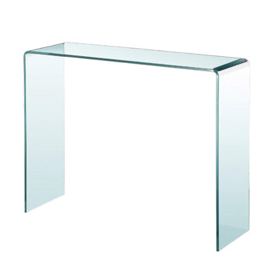 43'' Glass Console Table