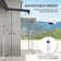 Dakota Fields 200cm W x 150cm D Polyester Cover Retractable Patio Awning
