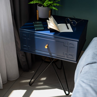 Prewitt 50.2cm W Bedside Table