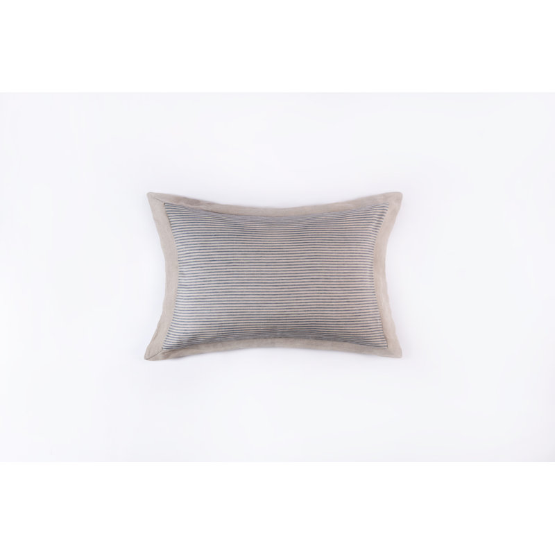 Bethany Linen Bedding, King, Steel Blue