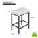Triplehorn Backless Bar Stools Counter Stools with Upholstered Seat