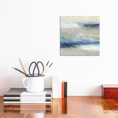 Indigo Motion II by Jaden Blake - Wrapped Canvas Painting