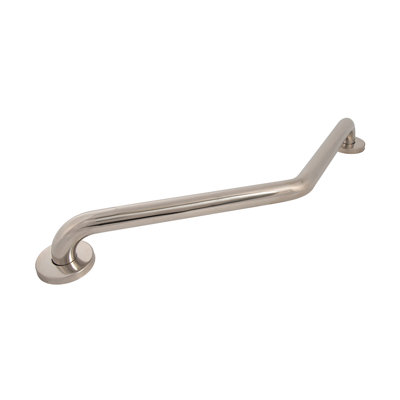 Grab Bar Stainless Steel 600mm Angled