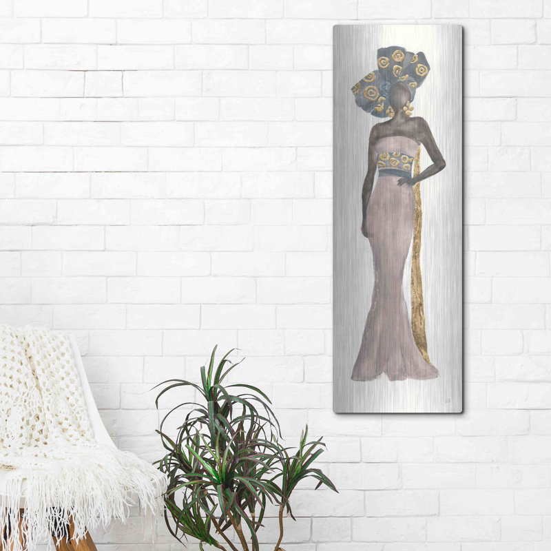 «Global Fashion II» par Chris Paschke, H 48 po x l 16 po