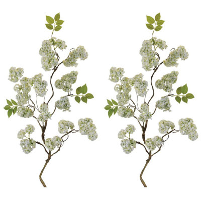 Branche de rameau floral (ensemble de 2)