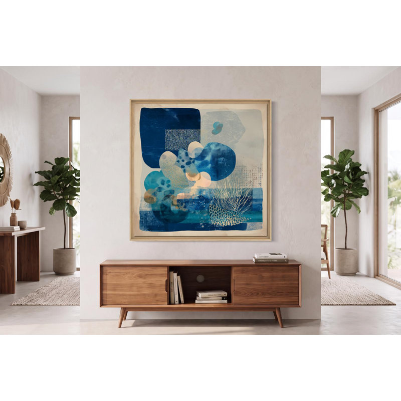 Beneath the Blue, 20" H x 20" W
