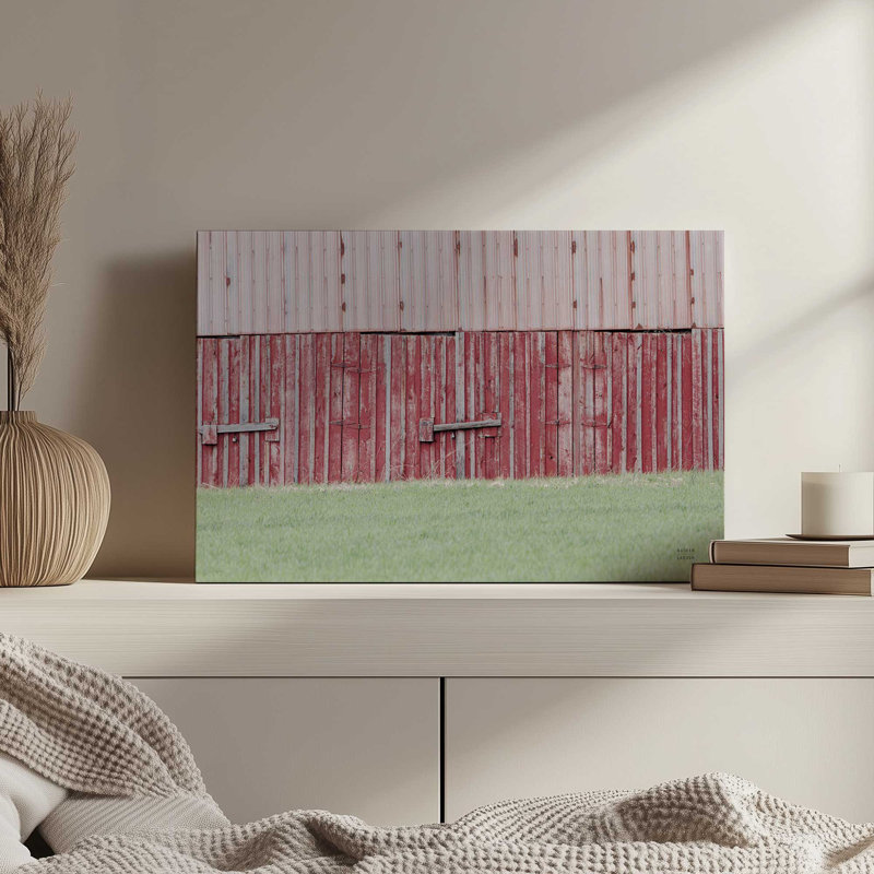 Barn Barnes par Nathan Larson, reproduction d'art sur toile, H 12 po x l 18 po