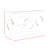 Mercer41 Zaiya Rectangle Mirrored Sofa Table