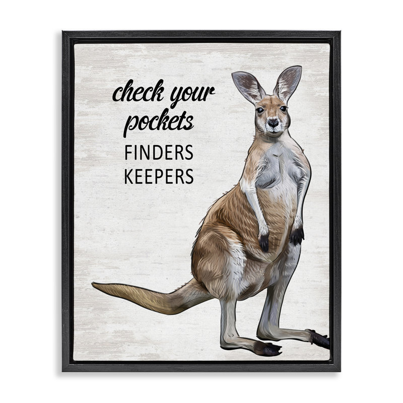 Check Pockets Laundry Rule Floating Frame, design by Lettered and Lined, Jet Black Floater Frame, 21" H x 17" W