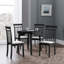 Exeter 90 cm Extendable Round Dining Table with Wood Base-59794208